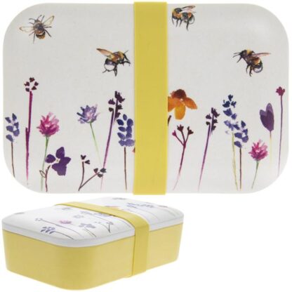 Busy Bees Bamboo Lunch Box