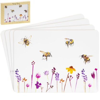 BUSY BEES PLACEMATS S/4