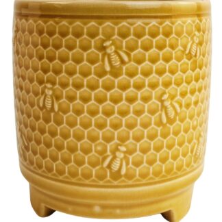 Maeve Beehive Planter Honeycomb Med 14cm