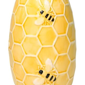 Bee Hive Vase Yellow 17cm