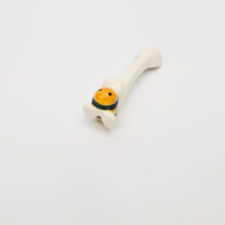Bee Spoon Yellow & Black 12cm