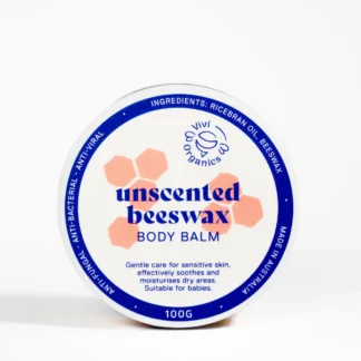 ViVi Unscented Beeswax Body Balm 100g