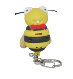 Bee LED Light Keyring