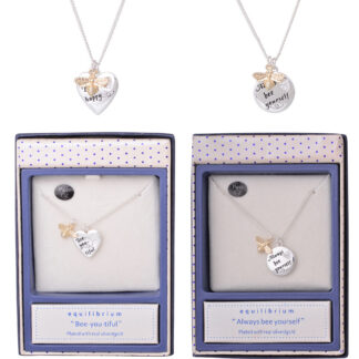 Bee Sentiment Necklace