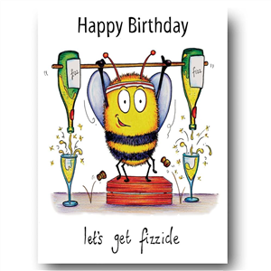 Greeting Card Let's Get Fizzicle