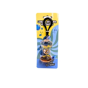KEYCHAIN -LIQUID SPINNER BEE