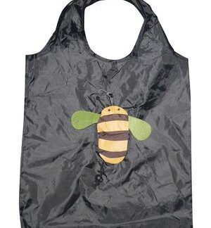 Bee Foldup Bag (Black)
